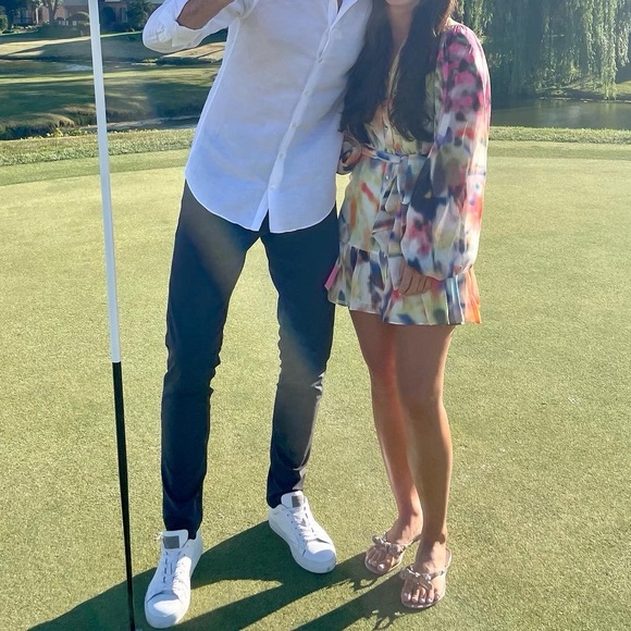 Alexis Multicolor Ruffled Dress - Picture 6 of 6